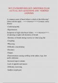 WCU PATHOPHYSIOLOGY &lpar;MIDTERM&rpar; EXAM  &lpar;ACTUAL 2025&rpar; QUESTIONS AND VERIFIED  ANSWERS