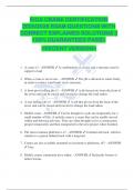 EICA CRANE CERTIFICATION  2025&sol;2026 EXAM QUESTIONS WITH  CORRECT EXPLAINED SOLUTIONS &vert;&vert;  100&percnt; GUARANTEED PASS&excl;&excl;  <RECENT VERSION> 