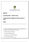 NR 226 &lpar;FUNDAMENTALS - PATIENT CARE&rpar; COMPREHENSIVE MIDTERMS REVIEW 2025