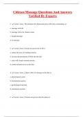 CIDESCO BUNDLED EXAMS WITH COMPLETE SOLUTIONS