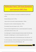 Welocalize Part 1 T&sol;F Exam Questions and Answers 100&percnt; Pass