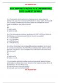 ASE BRAKES EXAMS &num;1-6 &lpar;ANSWERED&rpar; 2025 LATEST SPRING