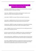 D313 Urinary System Key Terms with Complete Solutions 2025
