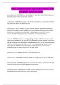 D313 Cardiovascular System Key Terms with Complete Solutions 2025
