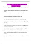 D313 APHY Questions with 100&percnt; Correct Answers&vert; Verified