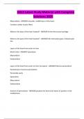D313 Latest Study Material with Complete Solutions 2025