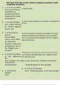 Bio final 425 lab review &lpar;latest update&rpar; questions with complete solutions