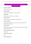 D425 Chemistry Study Questions with Detailed Verified Solutions