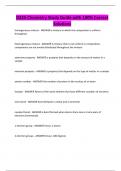 D425 Chemistry Study Guide with 100&percnt; Correct Solutions