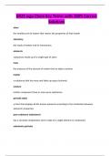 D425  Chemistry EXAMS BUNDLE &vert; QUESTIONS AND CORRECT ANSWERS 