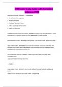 FFM Exam Study Guide with Complete Solutions 2025