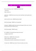 FFM &ndash; exam Quizzes Complete Solutions 2025