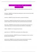 FFM Exam Study Guide with Complete Solutions 2025