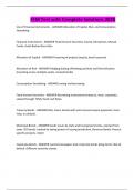 FFM Test with Complete Solutions 2025