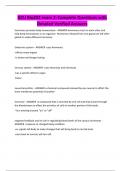 GCU Bio202 exam 2- Complete Questions with Detailed Verified Answers