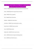 GCU Bio202 Exam 4 Review- Complete Questions with Detailed Verified Answers
