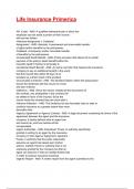 Life Insurance Primerica Exam 2025&sol;2026 Questions With Completed & Verified Solutions&period;