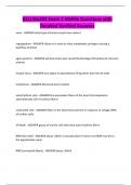 GCU Bio202 Exam 2 Melillo Questions with Detailed Verified Answers