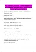 GCU Bio202 B Final Exam - Complete Questions with Detailed Verified Answers &lpar;100&percnt; Correct Answers&rpar;&sol;Already Graded A&plus;