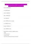 GCU Bio202 lab exam 2- Complete Questions with Detailed Verified Answers