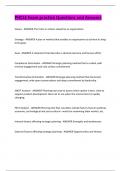 PHCLE Exam practice Questions and Answers