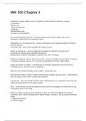 MIE 305 Chapter 1 Questions and Answers 100&percnt; Correct