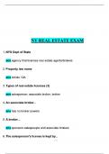NYS REAL ESTATE EXAM 2025QUESTIONS AND ANSWERS 