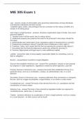 MIE 305 Exam 1 Questions and Answers Correct
