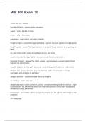 MIE 305 Exam 3b Questions with Correct Answers