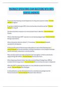 PHARMACY OPERATIONS EXAM QUESTIONS WITH 100&percnt; VERIFIED ANSWERS