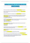 PHARMACY OPERATIONS TEST QUESTIONS WITH 100&percnt; CORRECT ANSWERS