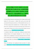 ATLS PRE-TEST &lpar;2025&rpar; EXAM WITH DETAILED & VERIFIED COMPLETE SOLUTIONS TOP QUALITY &vert; GRADED A&plus; &vert; 100&percnt; GUARANTEED SUCCESS