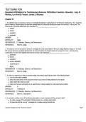 Test Bank for Essentials Of Statistics For The Behavioral Sciences 10th Edition Frederick J Gravetter&comma; Larry B&period; Wallnau&comma; Lori Ann B&period; Forzano&comma; James E&period; Witnauer