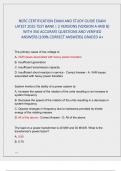 NERC CERTIFICATION EXAM NEWEST 2025 ACTUAL EXAM TEST BANK &vert; 2 LATEST VERSIONS &lpar;VERSION A AND B&rpar; WITH 350 REAL EXAM QUESTIONS AND CORRECT DETAILED ANSWERS &lpar;VERIFIED ANSWERS&rpar; ALREADY GRADED A&plus;&vert;&vert; BRAND NEW&excl;&excl;