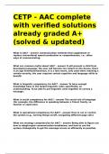 CETP - AAC complete with verified solutions already graded A&plus;&lpar;solved & updated&rpar;&period;