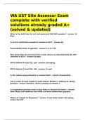 A FULLY COMPREHENSIVE COMPILATION BUNDLE FOR U3 IC TANK TIGHTNESS EXAMS&vert;ALL GRADED A&plus;&vert;GUARANTEED PASS