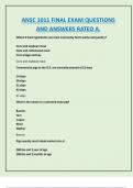ANSC 1011 ANIMAL SCIENCE FINAL EXAM QUESTIONS  AND ANSWERS RATED A&period;