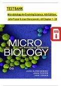 Test bank for microbiology an evolving science 3rd edition john foster joan slonczewsk&period;pdf
