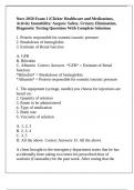 Nurs 2050 Exam 1 iClicker Healthcare and Medications&comma; Activity Immobility&sol; Asepsis&sol; Safety&comma; Urinary Elimination&comma; Diagnostic Testing Questions With Complete Solutions