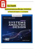 Test Bank for Systems Analysis and Design 12th Shelly Cashman&comma; Gary B&period; Shelly and Harry J&period; Rosenblatt