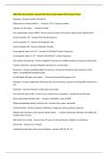 ARRT MRI  Exam Solution Manual Fully Solved Latest Update 2025 Already Passed 