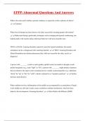 EPPP BUNDLED EXAMS WITH COMPLETE SOLUTIONS