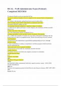 RCAL - NAB Administrator Exam &lpar;Federal&rpar; Completed 2023&sol;2024