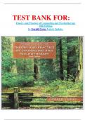   TEST BANK FOR&colon; Theory and Practice of Counseling and Psychotherapy 10th Edition by Gerald Corey Latest Update&period;