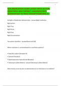 NLN MEDICATION EXAM LATEST WITH ACTUAL QUESTIONS AND CORRECT ANSWERS&vert;100&percnt; GUARANTEED TO PASS CONCEPTS&vert;GRADED A&plus;