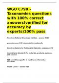 WGU C790 - IT Integration questions with 100- correct answers&lpar;verified for accuracy by experts&rpar;100- pass&period;