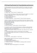 CPS  Exam  Prep  Practice  Set  1  Exam  Questions  and  Answers&period;