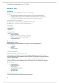 Kennistoets 4 samenvatting verpleegkundige leerjaar 2 MODULE 14-2 HBO-V &lpar;G&T&rpar; SAXION