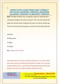 ASPAN CAPA QUESTIONS AND CORRECT  DETAILED ANSWERS &lpar;VERIFIED ANSWERS&rpar;  &vert;&vert;ALREADY GRADED A&plus;&vert;&vert;NEWEST VERSION