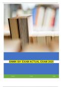 BNMN 501 EXAM ACTUAL EXAM 2025